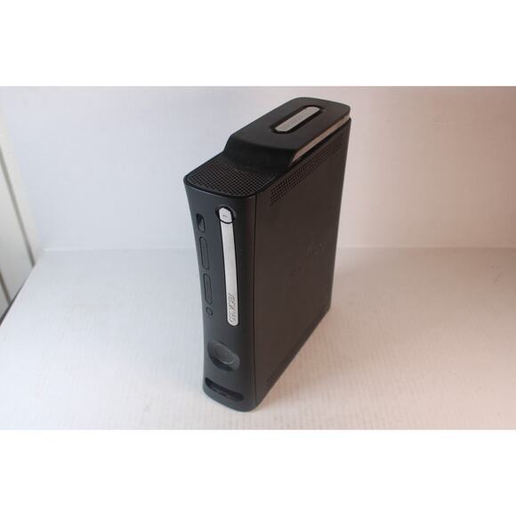 Microsoft Xbox 360 Original Black Console 120gb HDD, does not read discs - Picture 1 of 7